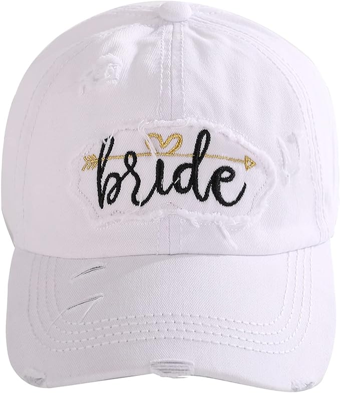 4-Pack Bride & I Do Crew Hats